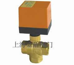 電動閥、電動三通球閥、電動三通閥生產廠家圖片_高清圖_細節圖-上海立盾閥門制造 -